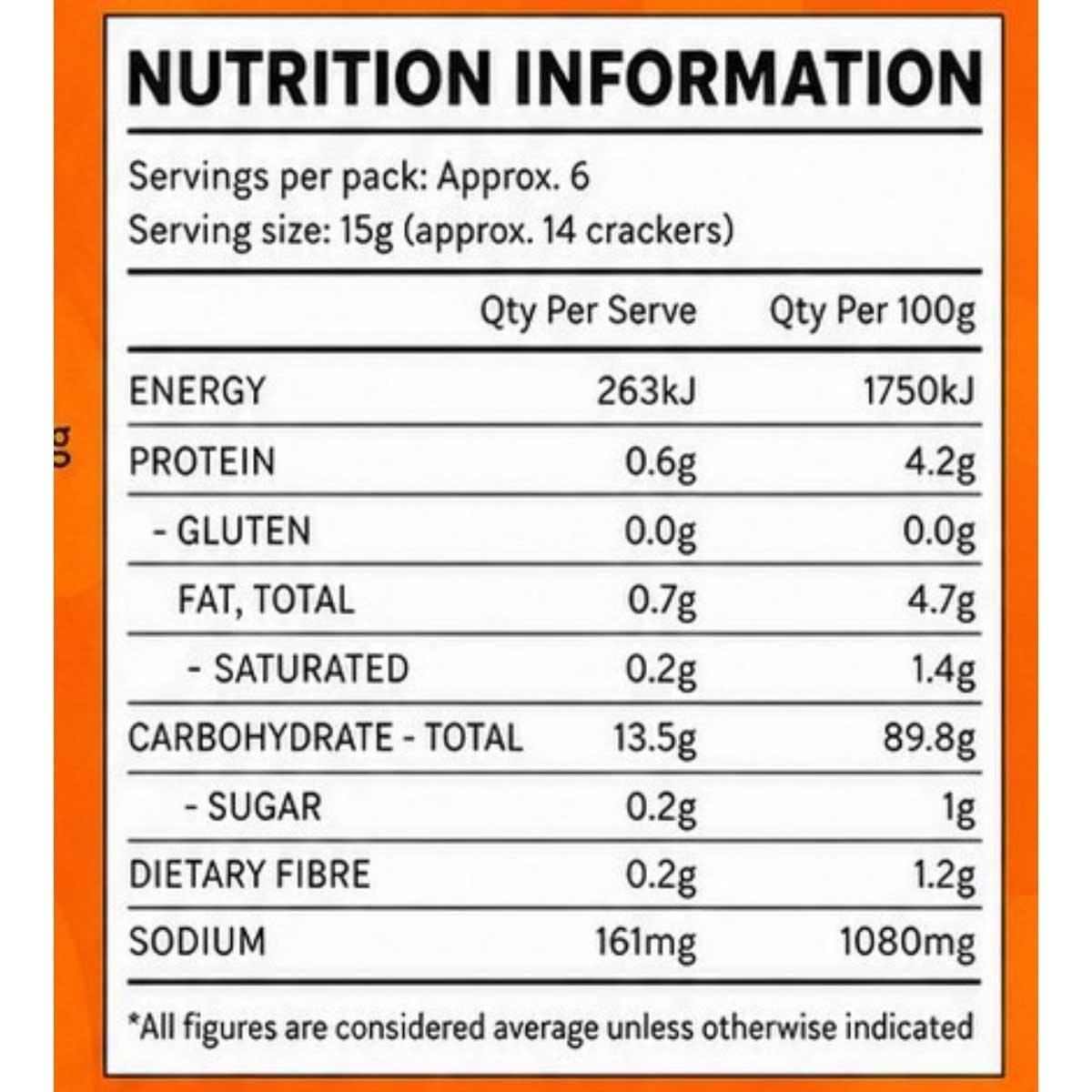 RUTHERFORD & MEYER Sweet Caramelised Onion Flv Crackers image