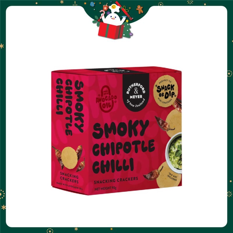 RUTHERFORD & MEYER Smoky Chipotle Chilli Flav Crackers