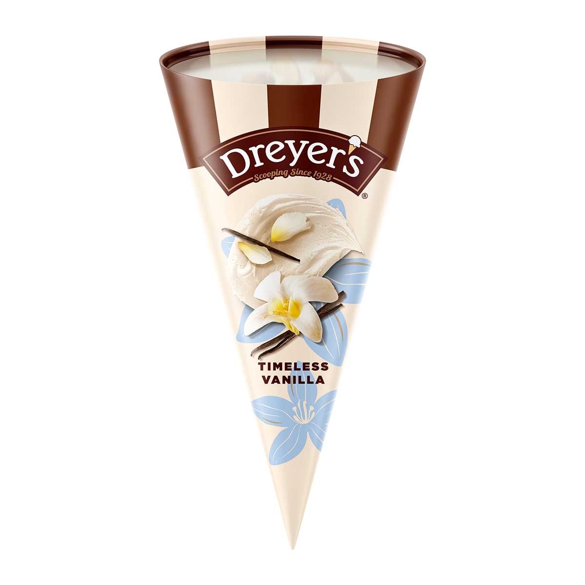 DREYER'S Timeless Vanilla Ice Cream Cone Mp (Packaging random pick)