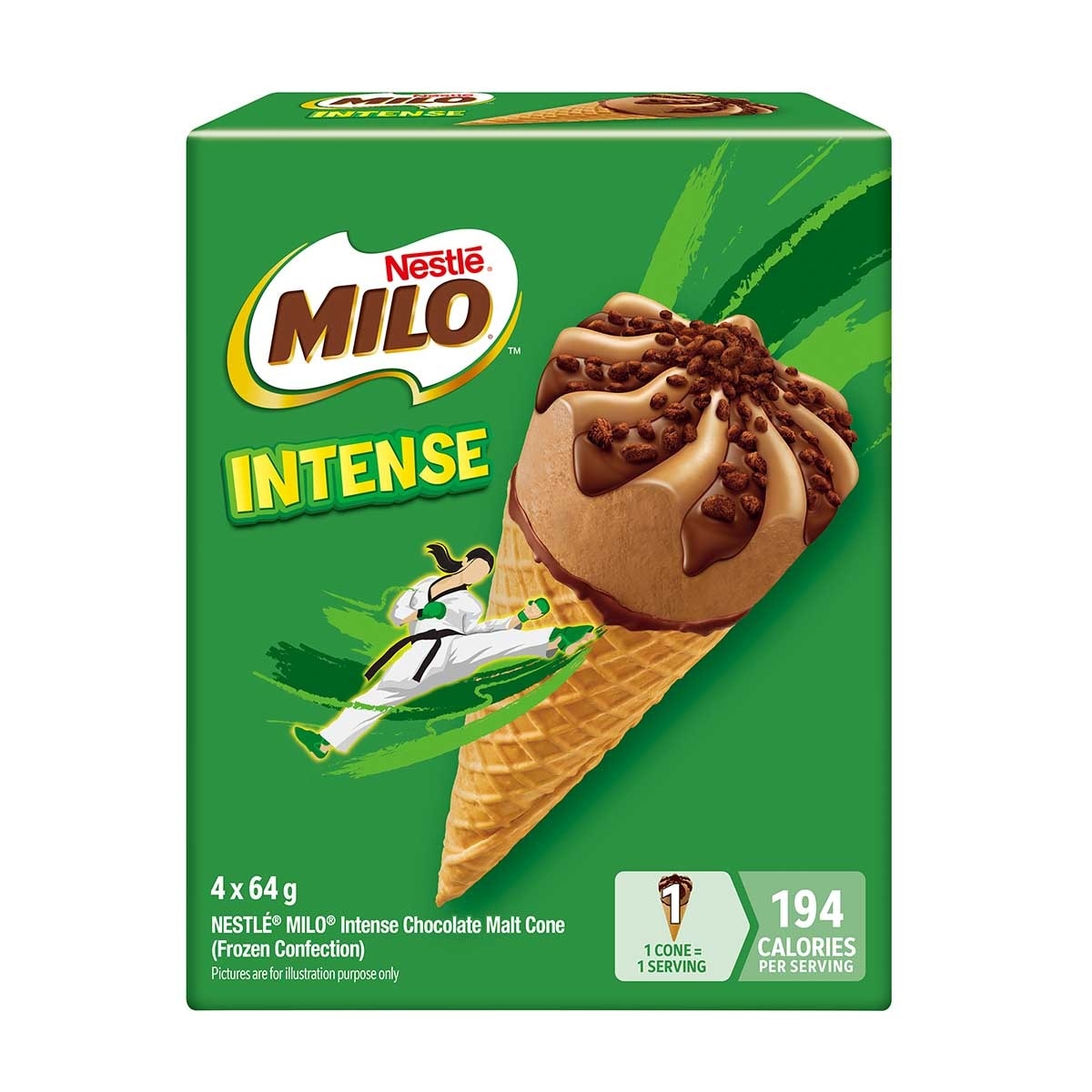 NESTLE Milo Intense Chocolate Malt Conemp