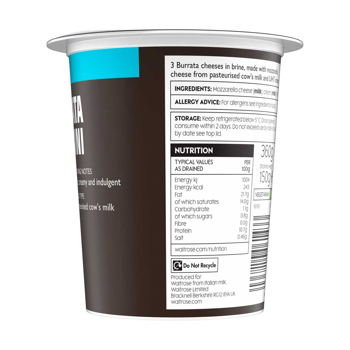 WAITROSE N1 水牛芝士