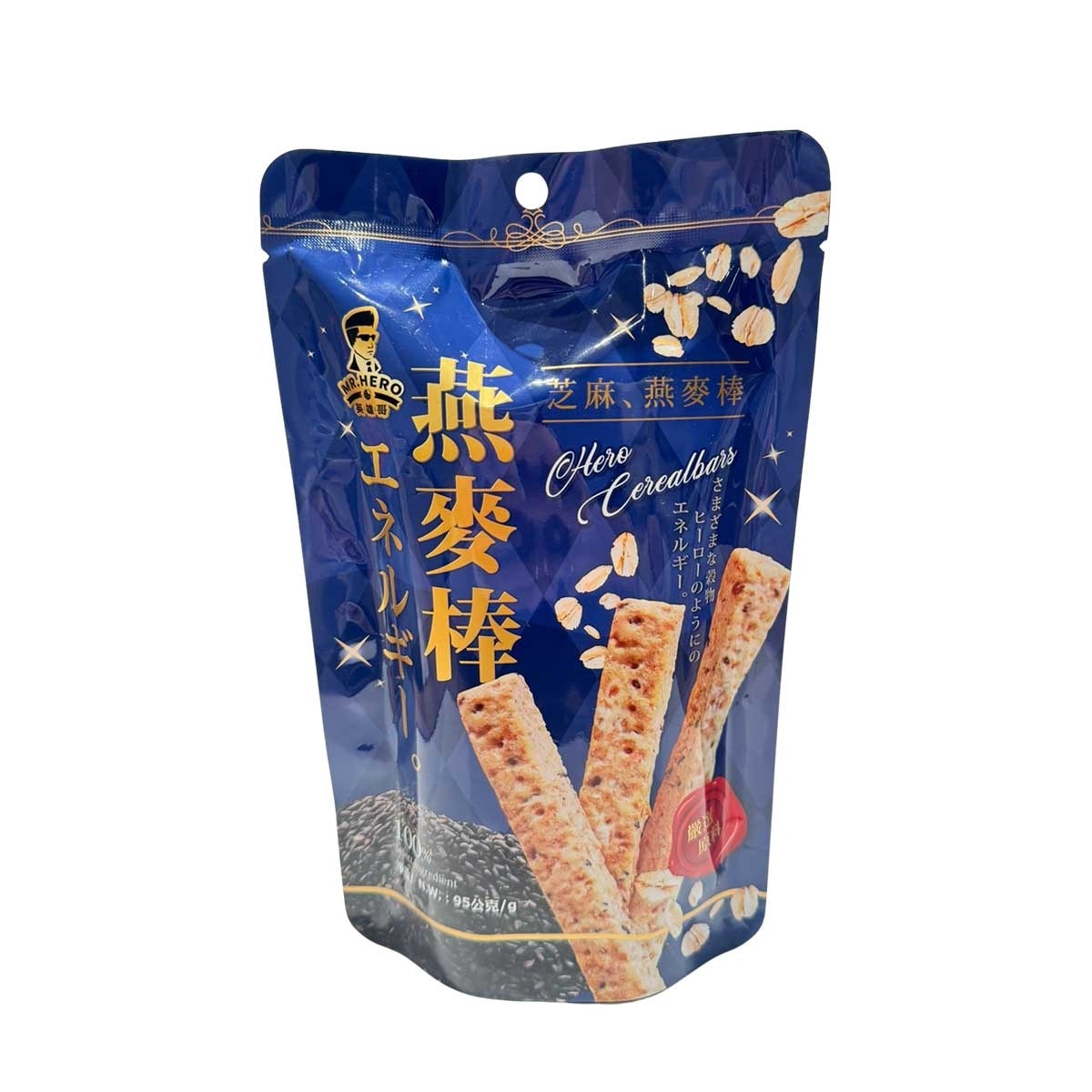 MR. HERO 芝麻燕麥棒（奶素）