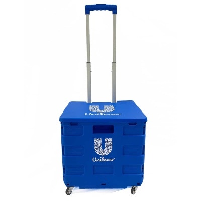 UNILEVER 帶蓋折疊購物車