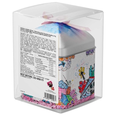 GODIVA LABUBU禮盒-覆盆子夾心黑巧克力