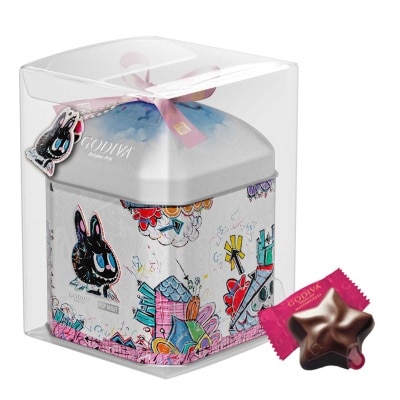 GODIVA LABUBU禮盒-覆盆子夾心黑巧克力