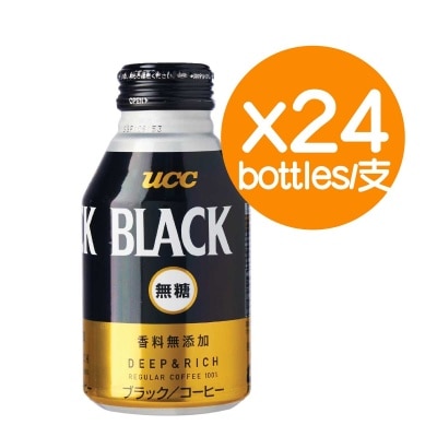 UCC 特濃無糖咖啡樽裝（24支）
