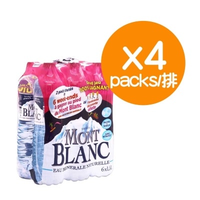 MONT BLANC Mont Blanc Mineral Water (4 Packs)