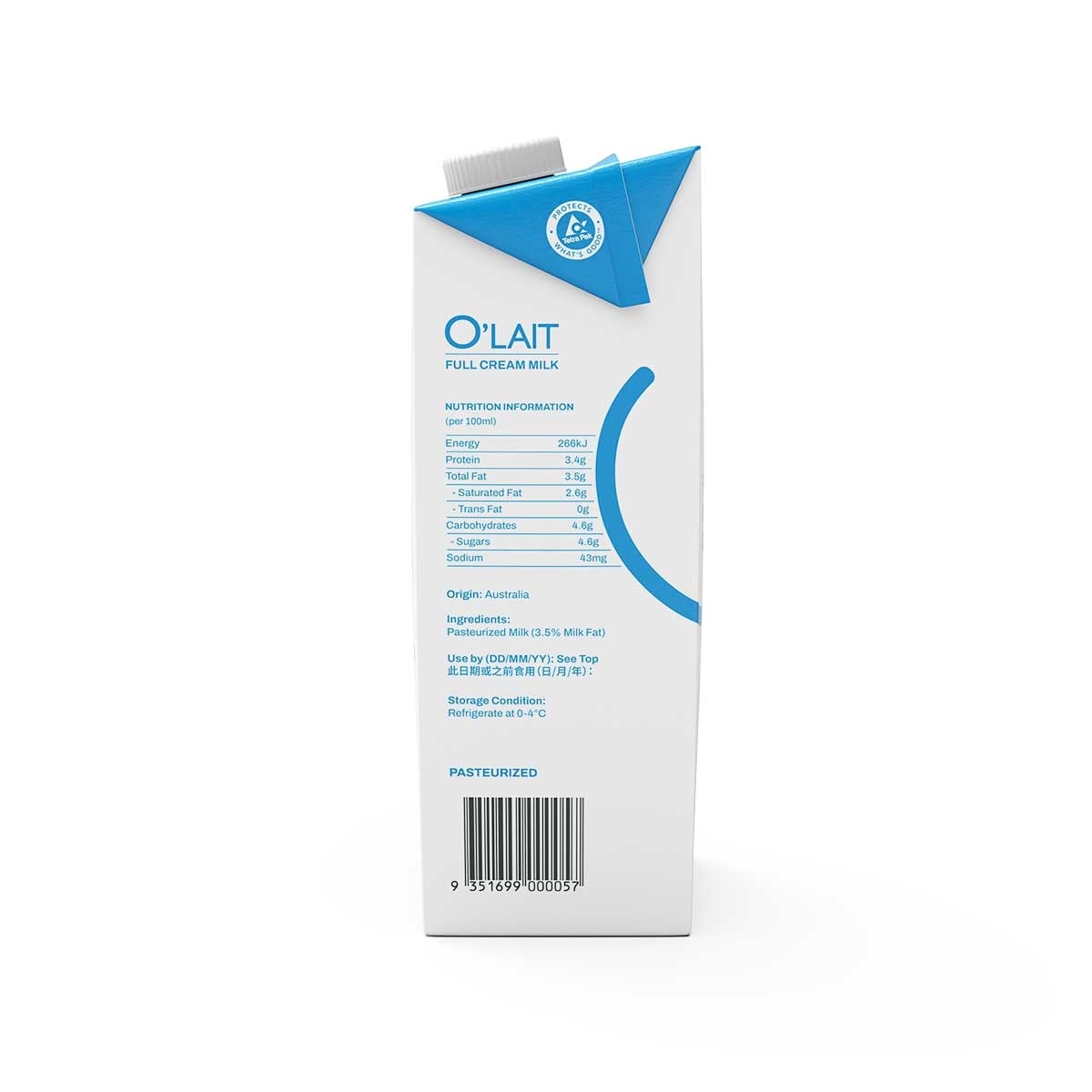 O'LAIT Full Cream Milk image