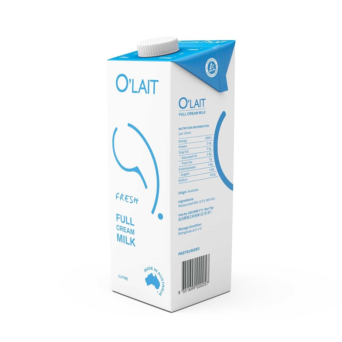 O'LAIT Full Cream Milk image