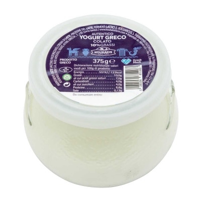 乳酪 - 希臘脫脂乳酪玻璃樽