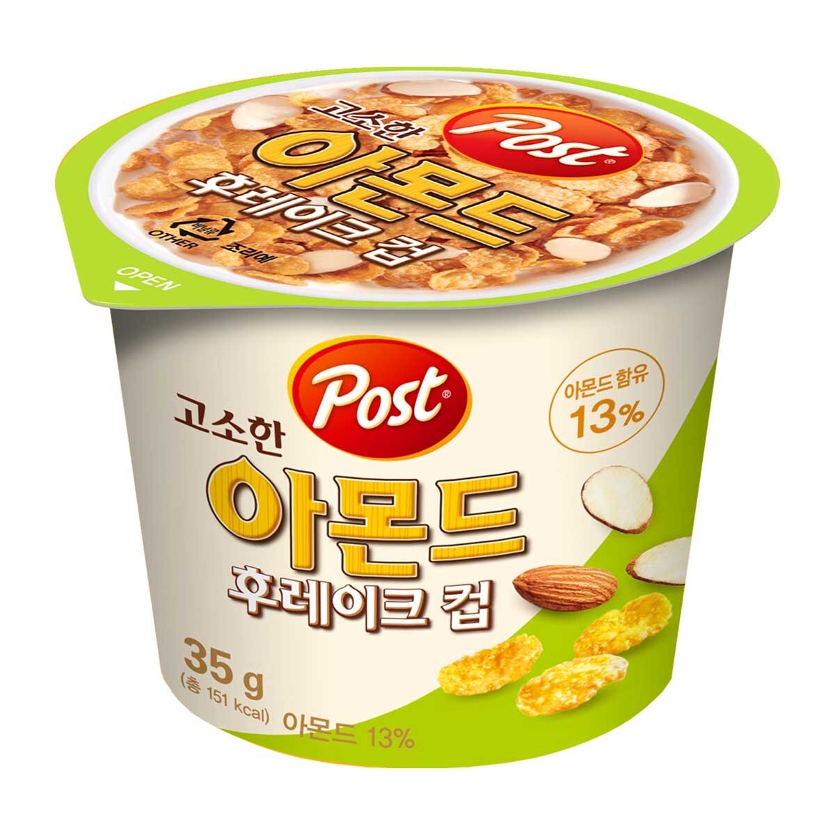 POST Almond Flakes Cereal Cup