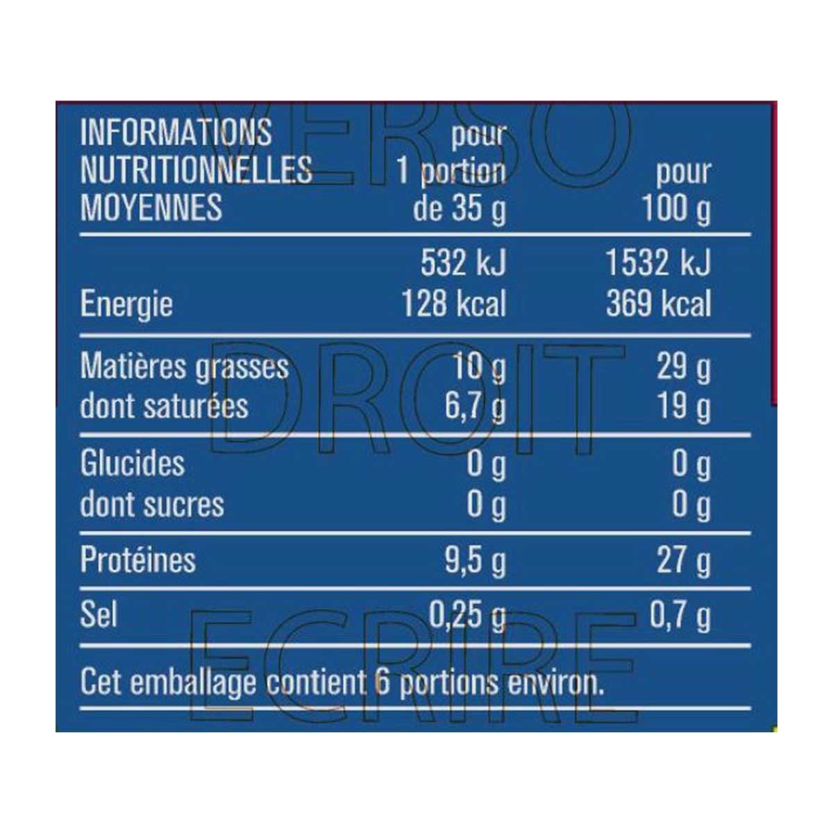 MONOPRIX 切絲埃文達芝士[法國](冷凍 0-4°c)
