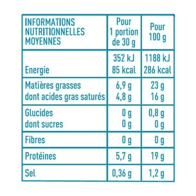 MONOPRIX BIO 金文筆芝士[法國](冷凍 0-4°c)