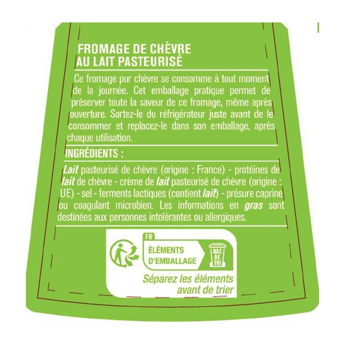 MONOPRIX Fresh Goat Cheese[france](chilled 0-4°c)