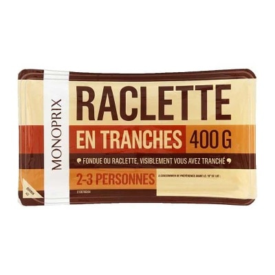 MONOPRIX Nature Raclette Cheese[france](chilled 0-4°c)