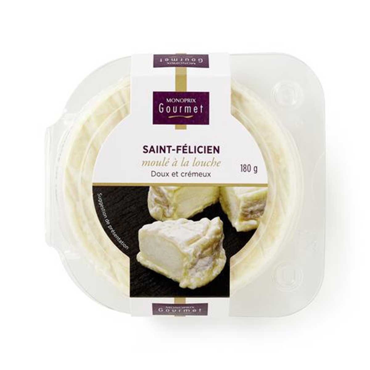 MONOPRIX Saint Felicien Soft Cheese[france](chilled 0-4°c)