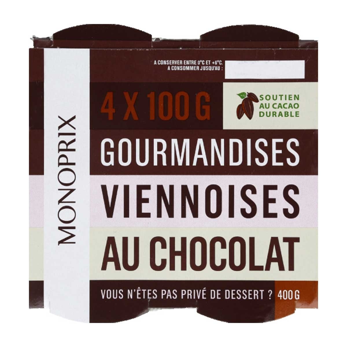 MONOPRIX Viennese Chocolate[france](chilled 0-4°c)