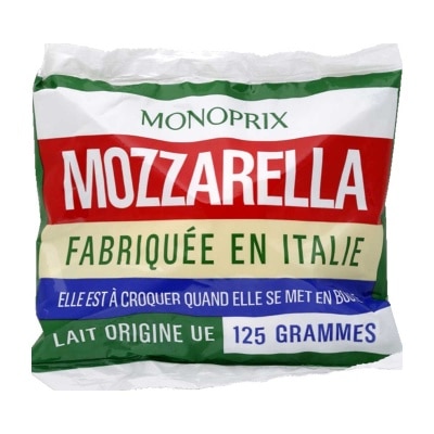 MONOPRIX Mozzarella Cheese[italy](chilled 0-4°c)