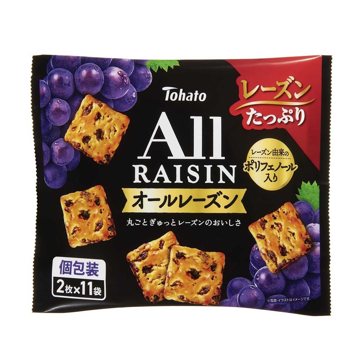 桃哈多 大包裝提子乾餅乾