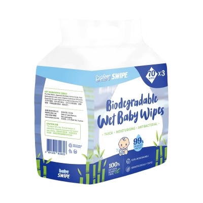 BABY SWIPE Biodegradable Baby Wipes