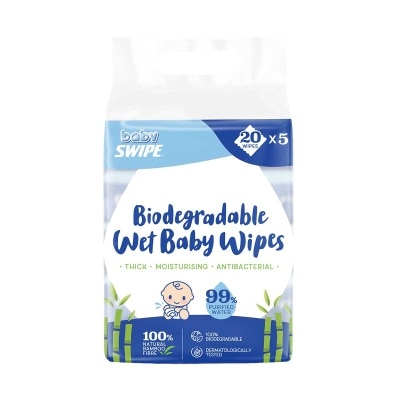 BABY SWIPE Biodegradable Baby Wipes