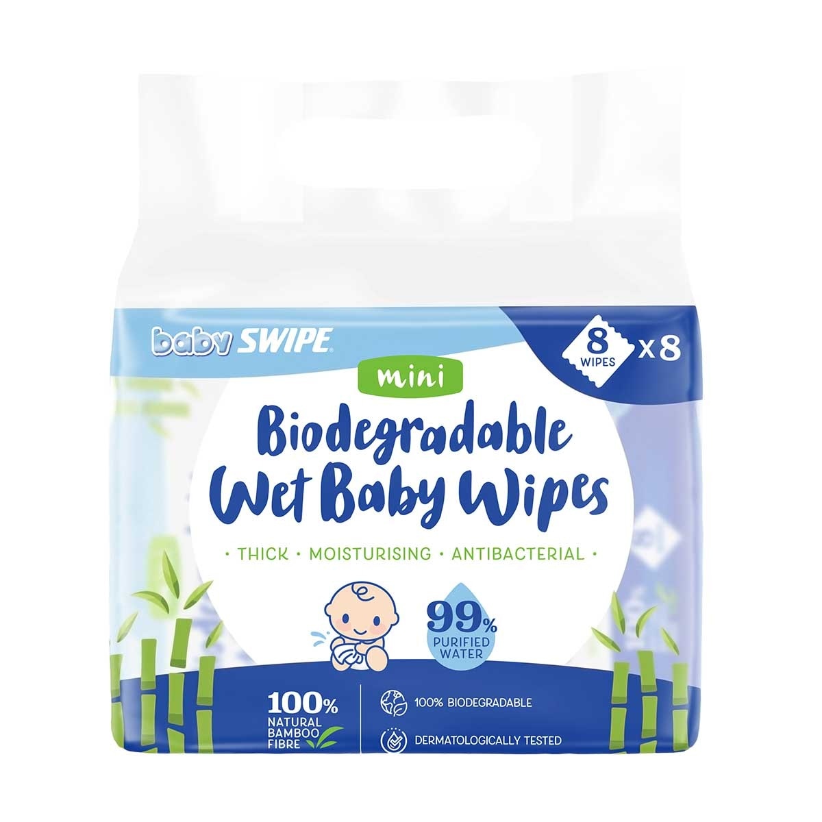 BABY SWIPE Biodegradable Baby Wipes