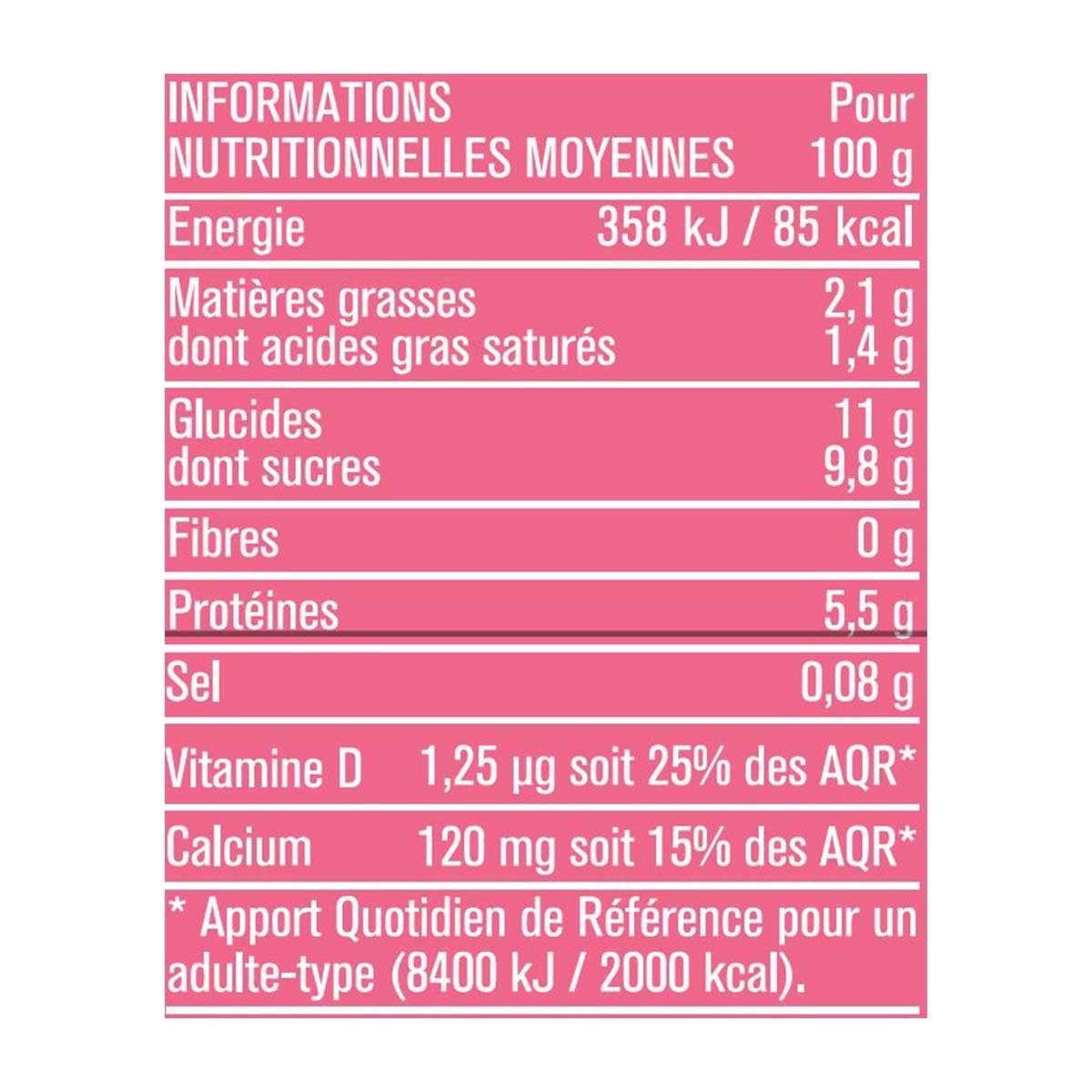 MONOPRIX Fresh Fruit Fromage Frais[france](chilled 0-4°c)