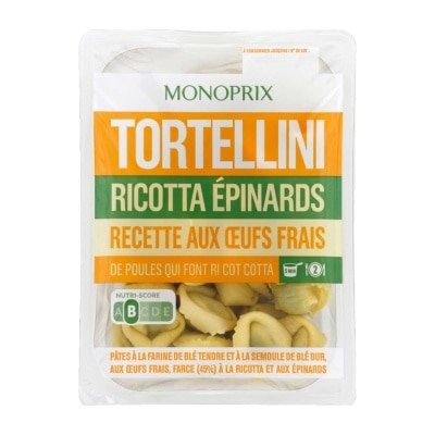 MONOPRIX 意式芝士菠菜雲吞 image