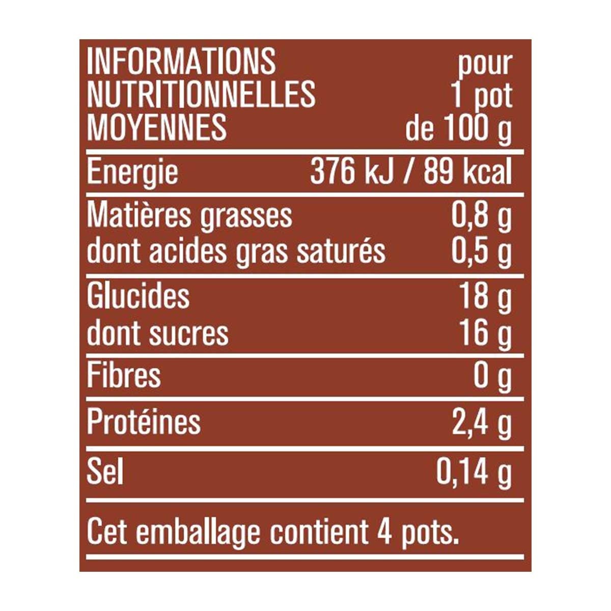 MONOPRIX Vanilla/caramel Custard[france](chilled 0-4°c)