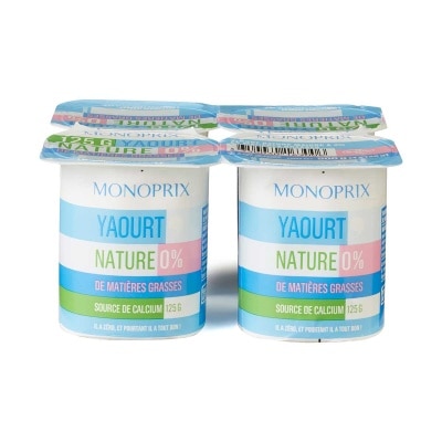 MONOPRIX Plain Yogurt[france](chilled 0-4°c)