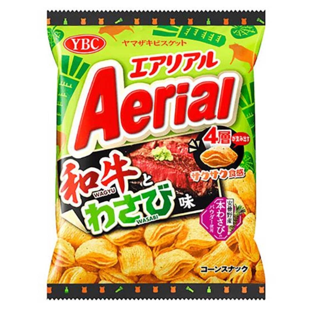 YBC Wagyu Wasabi Flavor Corn Snack