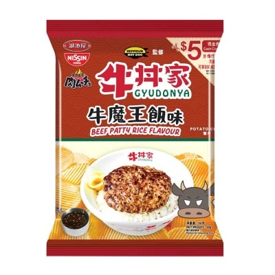 NISSIN KOIKEYA Gyudonya Beef Patty Rice Flv Chp