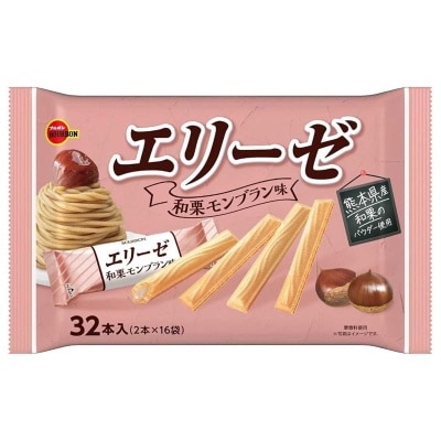 日本栗子夾心餅條