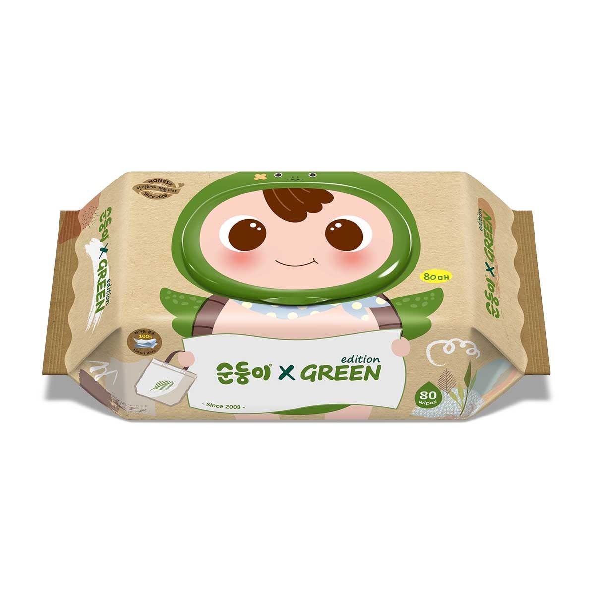 SOONDOONGI Lohas Lt Fragrance Free Baby Wipes