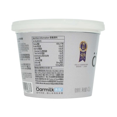 OARMILK No Sucrose Greek Yogurt 420g