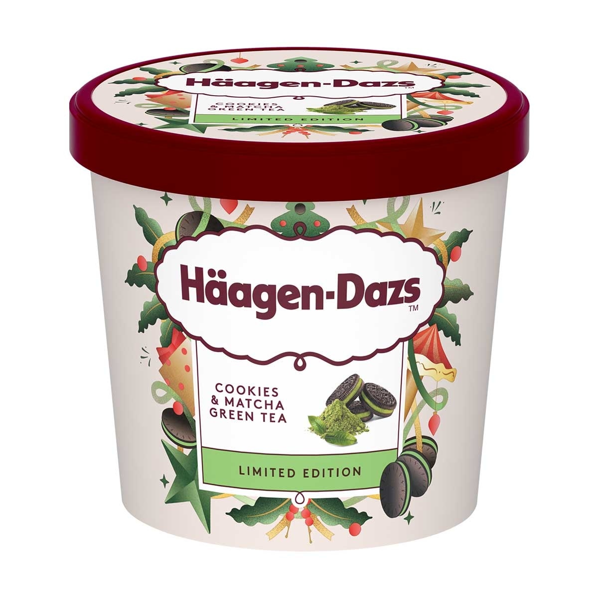 HAAGEN-DAZS Cookies & Matcha Greentea Ic Minicup