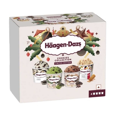 哈根達斯 濃脆系列雪糕迷你杯４杯裝