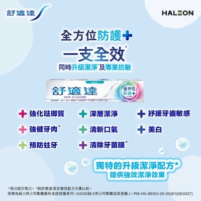 SENSODYNE Toothpaste 2pcs With Miffy Flask