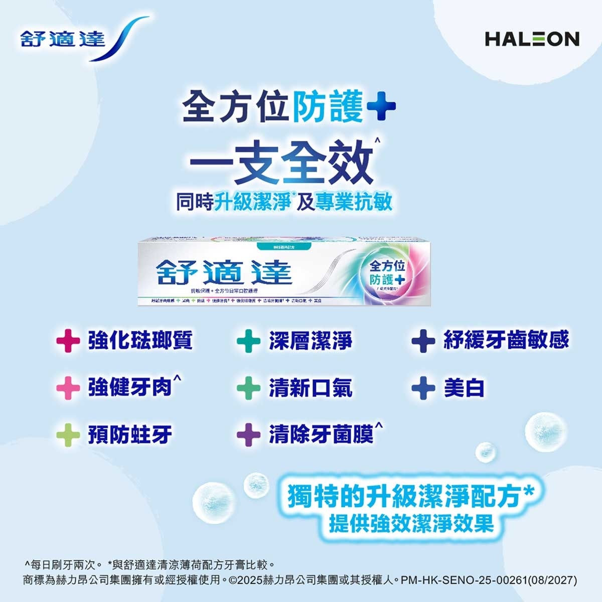 SENSODYNE Toothpaste 2pcs With Miffy Flask