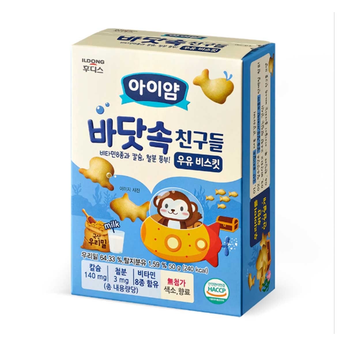 ILDONG ILDONG 造型餅（牛奶味）