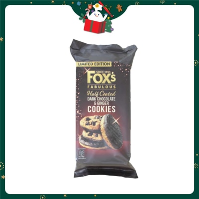 FOX'S Fabulous Dark Chocolate & Ginger Cookies