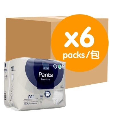 ABENA Pants Premium M1 15s (6 Packs)