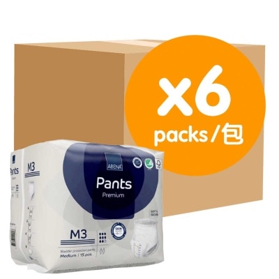 ABENA Pants Premium M3 15s (6 Packs)