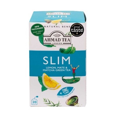 AHMAD TEA Slim Tea Lemon Mate&matcha Green Tea