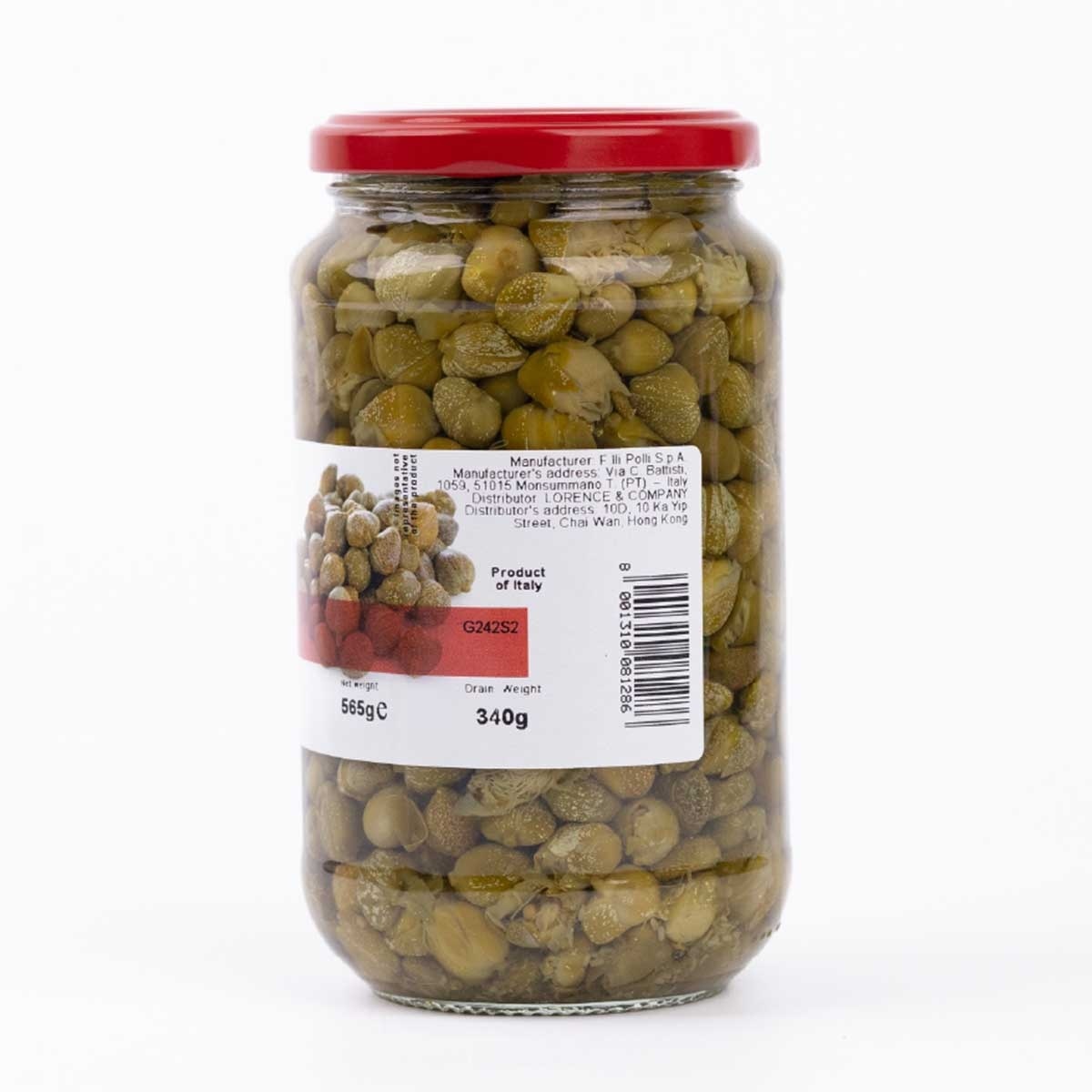 POLLI Capers In Wine Vinegar