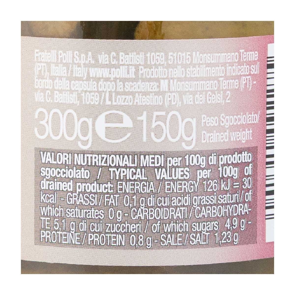 POLLI Spring Gherkins In Wine Vinegar