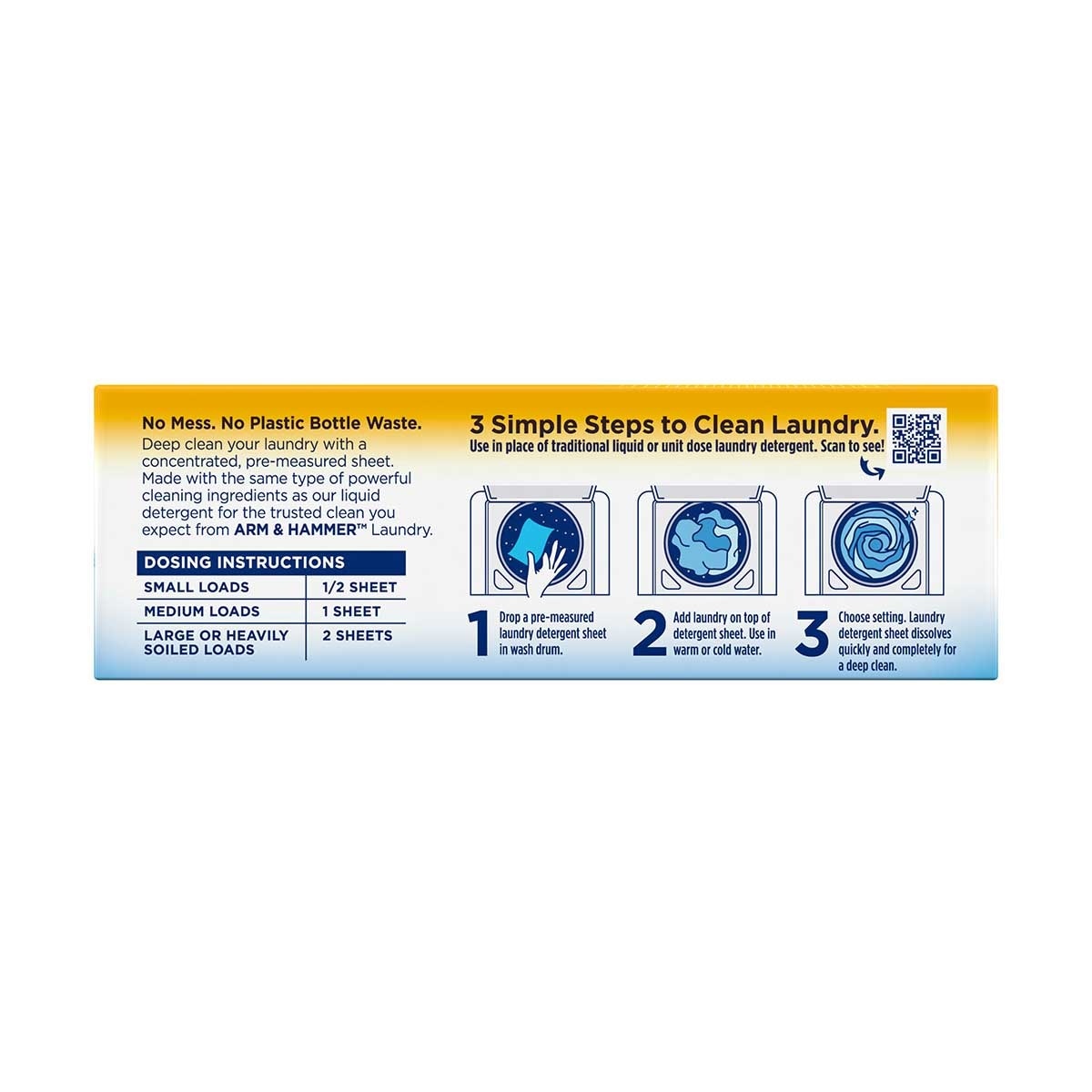 ARM & HAMMER Power Sheets Laundry Detergent(fl)
