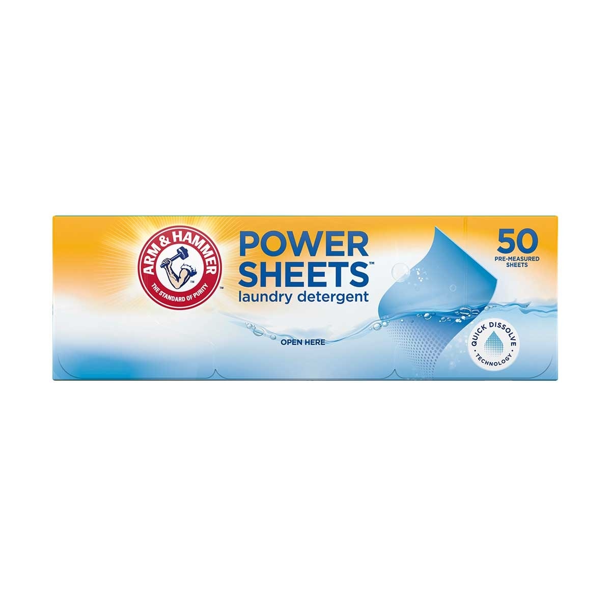 ARM & HAMMER Power Sheets Laundry Detergent(fl)
