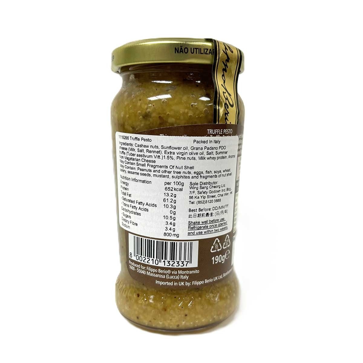 FILIPPO BERIO Truffle Pesto