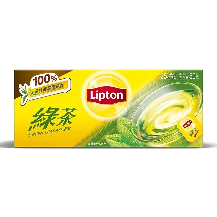 LIPTON Asian Tea 25's Green Teabag